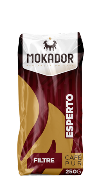 Paquet Mokador Esperto Filtre 250g