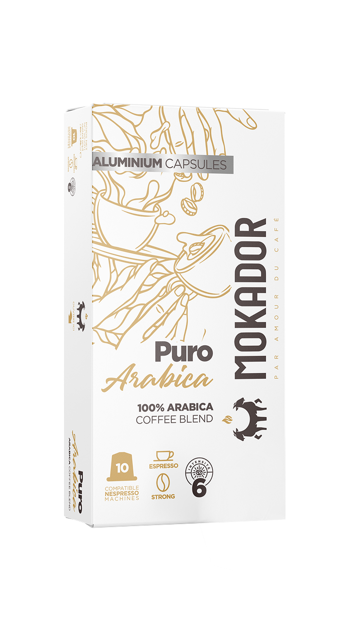 Boite Mokador Estremo aluminium capsules